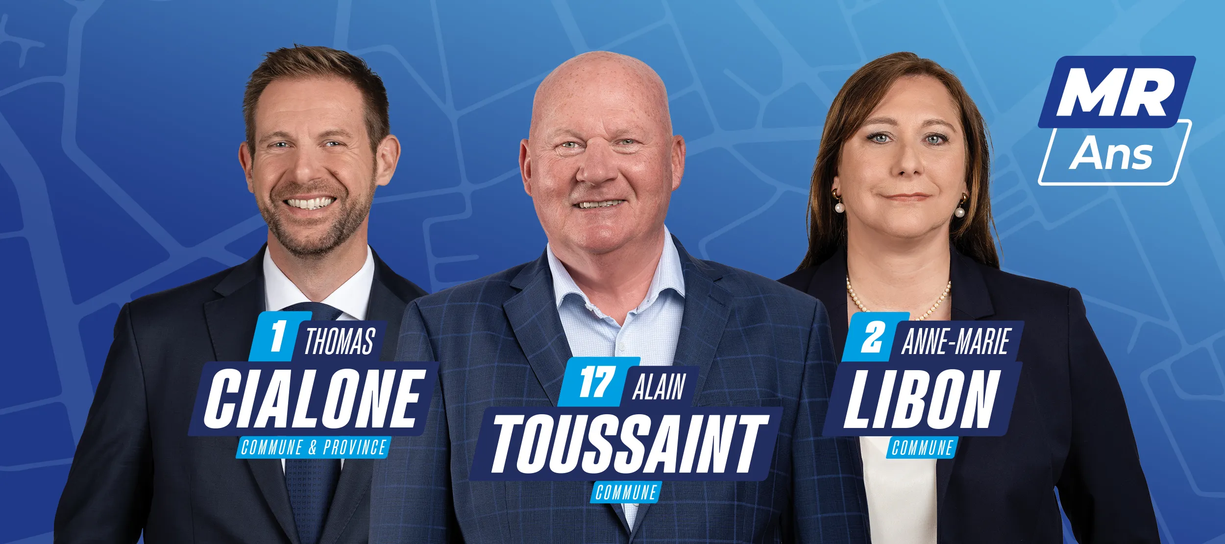 Alain Toussaint - MR ANS - 17 Fabrice Ghelfi - MR ANS - 19